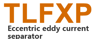 TLFXP eccentric metal eddy current separator
