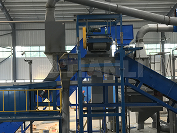 refrigerator material recycling line with eddy current separator 2.jpg