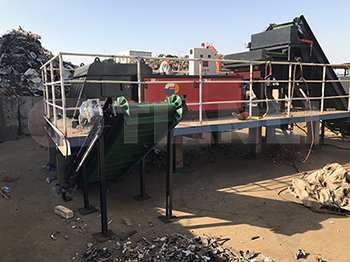 scrap steel recyling line with eddy current separator3.jpg