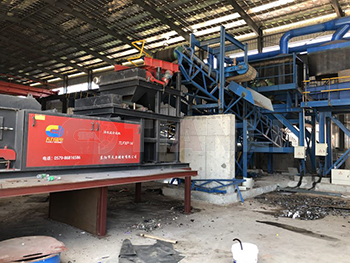 scrap steel recyling line with eddy current separator 3.jpg